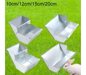 10/12/15/20cm Dispensador de tetinas Tazón de herramientas Bebedero para alimentación de conejos 12cm