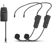 Micrófono inalámbrico duradero Micrófono inalámbrico Auriculares Radio Mic 1 Wireless Mics & 1 Receiver