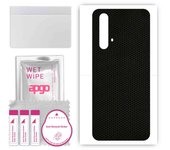 apgo Protective Skin Sticker for the back compatible with Realme X50 5G (China), Wrap Film, Foil, Vinyl - Pattern Matrix