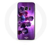 Coque pour Samsung Galaxy S6 BTS TinyTAN Animation Affiche RM Jin Suga J-Hope Jimin V Et Jungkook Mi