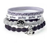 Juego de diademas de Hogwarts para mujer/señora de Harry Potter (Paquete de 4) One Size blanco/negro