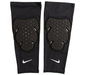Nike Pro - Mangas para piernas unisex para adultos S-M negro