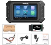 Herramienta de reinicio de airbag OBDSTAR P50 2025. Cubre 86 marcas y más de 11600 ECU. Número de pieza.. Restablecimiento de batería por OBD/soporte de banco/restablecimiento de SAS OBDSTAR P50