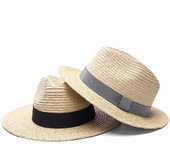 57 cm 59 cm 61 cm 63 cm tamaño grande rafia Panamá sombrero de paja de grado superior verano mujeres hombres ala ancha playa gorra de sol protección UV sombrero Fedora 57CM