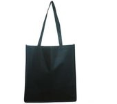 Bolso tote con fuelle de United Bag Store One Size azul