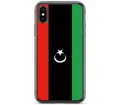 Funda iPhone - Libye - Drapeau - Souple - Multicolor - Compatible iPhone X