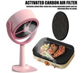 Filtro de campana extractora de algodón de carbón activado Filtros de extractor portátil Campana de adsorción fuerte
