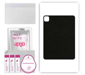 apgo skin sticker film foil vinyl for the BACK compatible with Apple iPad Pro 11 2022, scratch-resistant, easy to install - Matrix