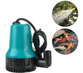 Bomba de agua sumergible de succión inferior de 12 V/24 V CC para acuarios domésticos y agrícolas, bomba de achique marina portátil de 4600 RPM y 50 W, filtro para pecera. 12V