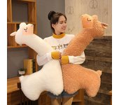 Muñeca nueva Alpaca almohada muñeca de peluche juguete grande lindo muñeca almohada para dormir cama muñeca 75cm