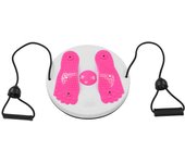Disco de torsión para cintura con cuerda de tracción, multifunción para fitness en casa, pérdida de peso, cintura, deportes, salud.