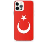 Funda iPhone - Multicolor - Drapeau Turquie - Souple - TPU - Compatible iPhone 12 Pro Max