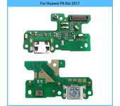 For HuaWei P8 lite 2017 USB Charger Connector Flex Cable P8 lite 2017 Microphone USB Charging Dock PCB Board Repair Parts copy