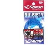 Shout 426-AP Blue Assist PE Line Assist Rope Núcleo interno 2m 200LB (4688) azul