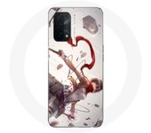 Coque pour Oppo A54 5G Mikasa Ackerman Attaque des Titans Manga