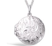 Les Trésors De Lily [R1668] - Colgante 'Secrets' de plata rodiada (cazuela) - 18 mm plata