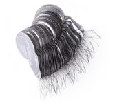 50 Uds. Enhebrador de aguja de alambre de arco, máquina de inserción de puntadas, herramienta de hilo de coser a mano 50pcs