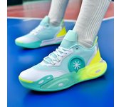 Zapatillas de baloncesto para hombre, zapatillas deportivas de entrenamiento de campo, zapatillas de tenis 2024, nuevas zapatillas de baloncesto antideslizantes de lujo para niños. 36 beige