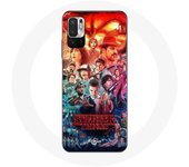 Coque pour Xiaomi Poco M3 Pro Stranger Things Teaser Saison 4 Affiche Personnages Art