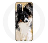 Coque Redmi Note 11 5G Épagneul nain continental papillon Race de chiens