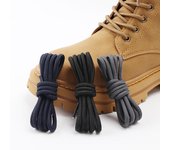 Cordones redondos clásicos para zapatillas, botas Martin, zapatos de senderismo, cordones para zapatos Oxford, 90cm/120cm/150cm, 1 par YD-1-70cm-white blanco