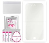 apgo Hydrogel Matte Screen Protector for Apple iPhone 8 Plus, Hydrogel Film, Flexible, Soft TPU with positioning layer easy installation