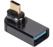 Adaptador magnético tipo C a USB (codo de 24 pines, 1920 x 1080, 60 Hz, 10 Gbps)