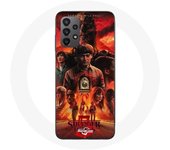 Funda - Maniacase - Samsung Galaxy A23 5G - Suave - Negra - Stranger Things Temporada 5