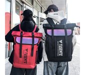 Mochila para hombre, bolso para ordenador, mochila escolar de gran capacidad, mochila de viaje negro