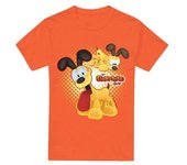 Camiseta Garfield Odie para hombre 4XL naranja