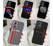Funda con bandera de Armenia para OPPO Reno 10 Pro, 11F, 4, 5, 6, 7, 8 Lite, 4Z, 5Z, 8T, OPPO Find X2, X3, X5 Lite, X6 Pro OPPO Find X6 Pro
