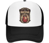 Es sólo Rock And Roll gorra de béisbol transpirable Heavy Metal guitarra música gorra de camionero ropa de calle gorras Snapback sombreros de verano Trucker Hat