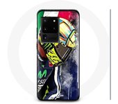 Coque pour Samsung Galaxy S20 Ultra Valentino Rossi Pilote de vitesse champion