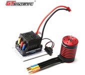GTSKYTENRC 3650 Motor sin escobillas 3100KV Motor impermeable 60A ESC T enchufe para 1/10 RC coche camión 3600KV