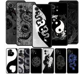 Funda de teléfono de lujo con diseño de dragón para Xiaomi 14 13T 12T Pro 12 13 11 Ultra Mi Note 10 Lite 10T 5G 11X Pro 11T 11i 9T Funda blanda Xiaomi Mi 9T
