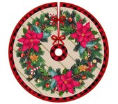 Decoración de fiesta, falda para árbol de Navidad, feliz Navidad, muñeco de nieve, Papá Noel, alce, manta para exteriores, feliz año nuevo, accesorios para árbol