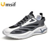 Zapatos deportivos transpirables para hombre de primavera y verano Zapatillas de running casuales de malla 39