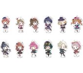 Llavero acrílico retro chic de Tapioca Love Nijigasaki Academy School Idol Club H72 x W48mm Caja de acrílico de 12 ¡En vivo! Resina/Metal