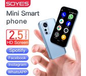 SOYES D18 Super Mini 3G Smartphone 2,5 pulgadas 1GB RAM 8GB ROM Dual SIM Android 700mAh WIFI Bluetooth Google Play teléfonos móviles gris