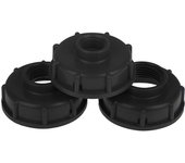 Tapa roscada gruesa de las colocaciones S60X6 del tanque de Ibc al conector del adaptador del 1/2  3/4  1 1/2 inch