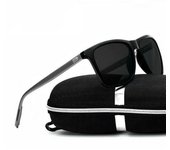 Gafas de sol polarizadas para hombre, gafas de sol cuadradas clásicas para hombre, gafas de pierna de aluminio con espejo UV400 para hombre H387