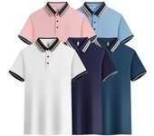 2023 nueva camisa de verano para hombres, Polo transpirable de ocio de alta calidad para hombres, camiseta de manga corta para hombres, Polos para hombres, Tops para hombres S verde
