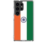 Coque Téléphone - Samsung - Galaxy S24 - Drapeau Inde - Souple - Multicolore
