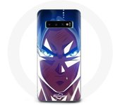 Coque pour Samsung Galaxy S10 Plus Dragon Ball Goku Visage énervé