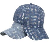 Gorra de béisbol de primavera y verano para mujer, gorra con estampado de letras de colores para hombre, gorra de cola de caballo, gorra Panamá, gorra con visera, gorra Snapback azul claro