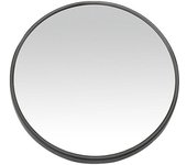 Espejo de baño redondo con ventosa de aumento de 5 aumentos, de 6,5/8,5 cm, para montar en la pared, para maquillaje, accesorios de baño S
