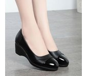 Zapatos planos con punta puntiaguda de cuero sintético amarillo de alta calidad para mujer, zapatos casuales de oficina para mujer, zapatos blancos cómodos 35