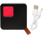 Detector de cámara portátil anti-mirones, recargable por USB, infrarrojo, escáner de seguimiento