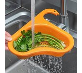 Escurridor para fregadero de cocina, organizador, soporte para grifo, colador, coladores de basura para alimentos, estante de drenaje, accesorios de organización, 1 ud.
