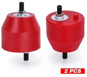 Aislador de montaje delantero L & R del motor para BMW E36 E46 Compact Z3 Z4 en línea 6CYL 85A poliuretano 11811140985 22116779970